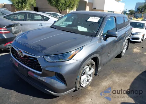 2021 Toyota Highlander L из США, поврежденный, VIN 5TDCZRAH0MS034616